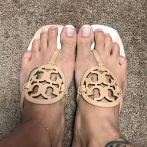 Tory Burch Miller Square-Toe Sandal